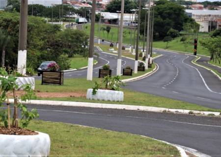 Prefeitura investe em projeto paisagstico sustentvel na avenida Sanches Cibantos