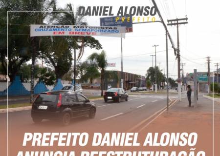 Prefeito Daniel Alonso anuncia reestruturao do dispositivo virio da Avenida Saudade 