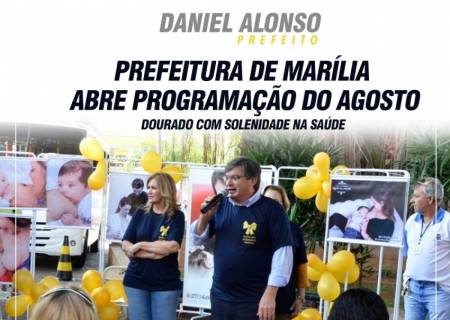 Prefeitura de Marlia abre programao do Agosto Dourado com solenidade na Sade